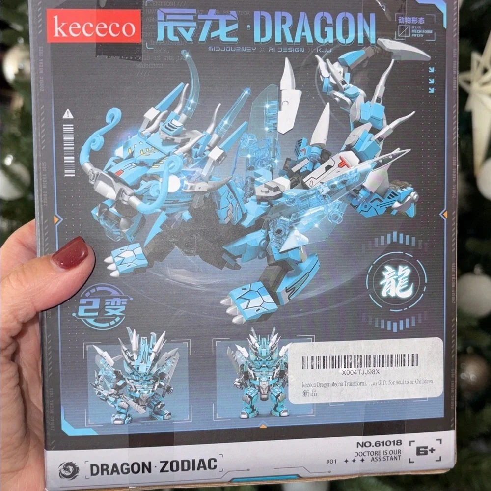 Building Blocks Transforming Dragon Set New retails $34